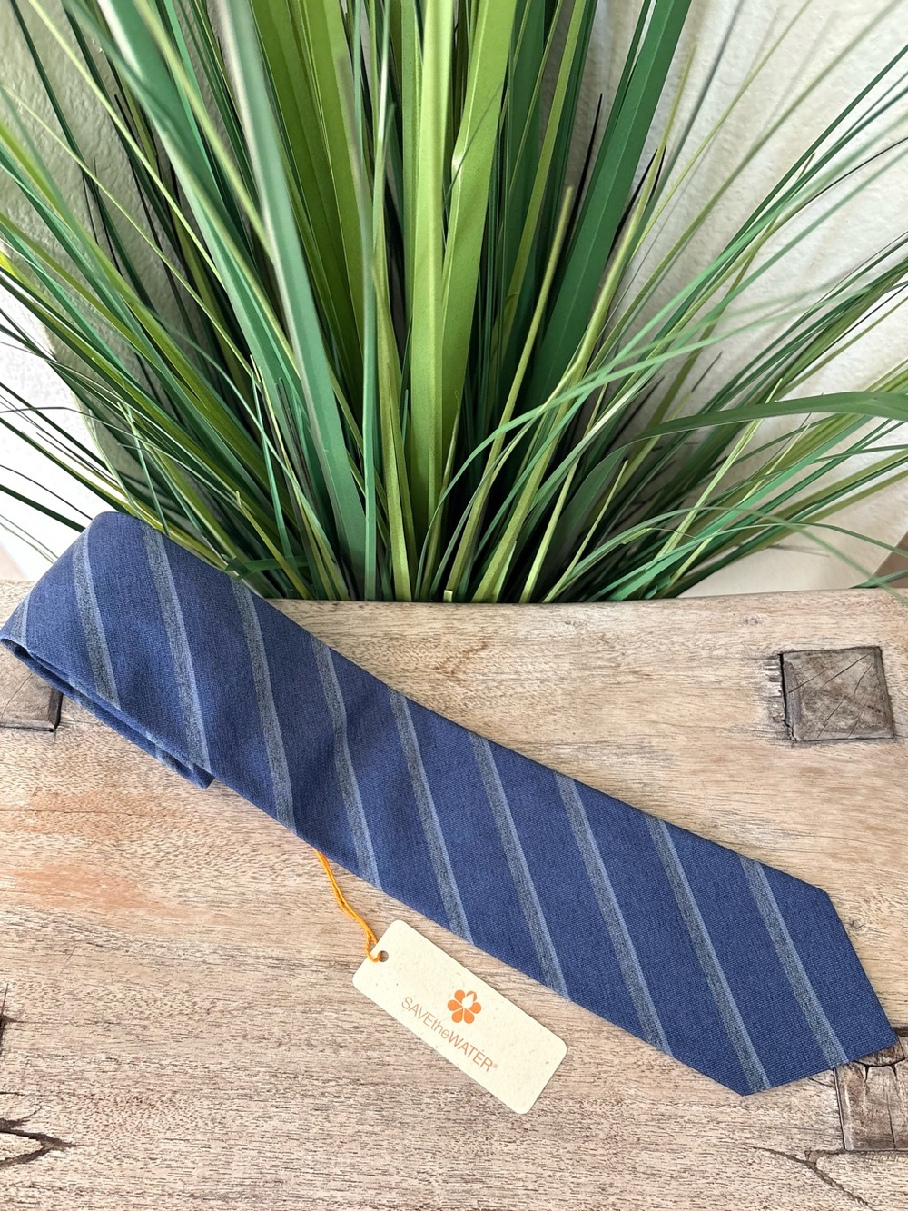 Luciano Barbera Blue Striped Tie